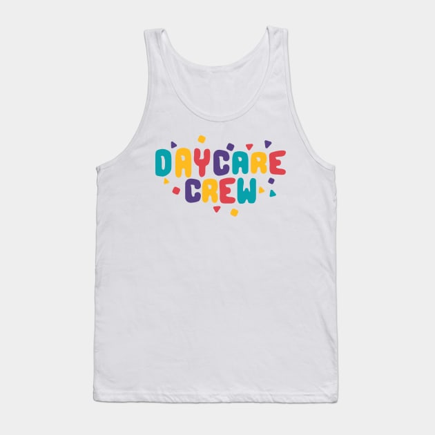 Daycare crew - colorful Tank Top by Can Photo